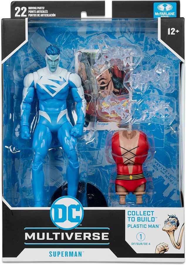 DC Multiverse JLA BAF Plastic Man - Superman 7 Inch Action Figure