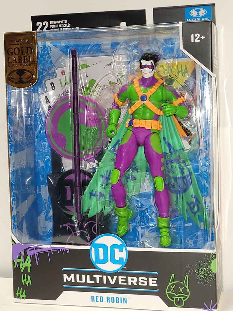 DC Multiverse New 52 Red Robin Jokerized (Gold Label) 7 Inch Action Figure