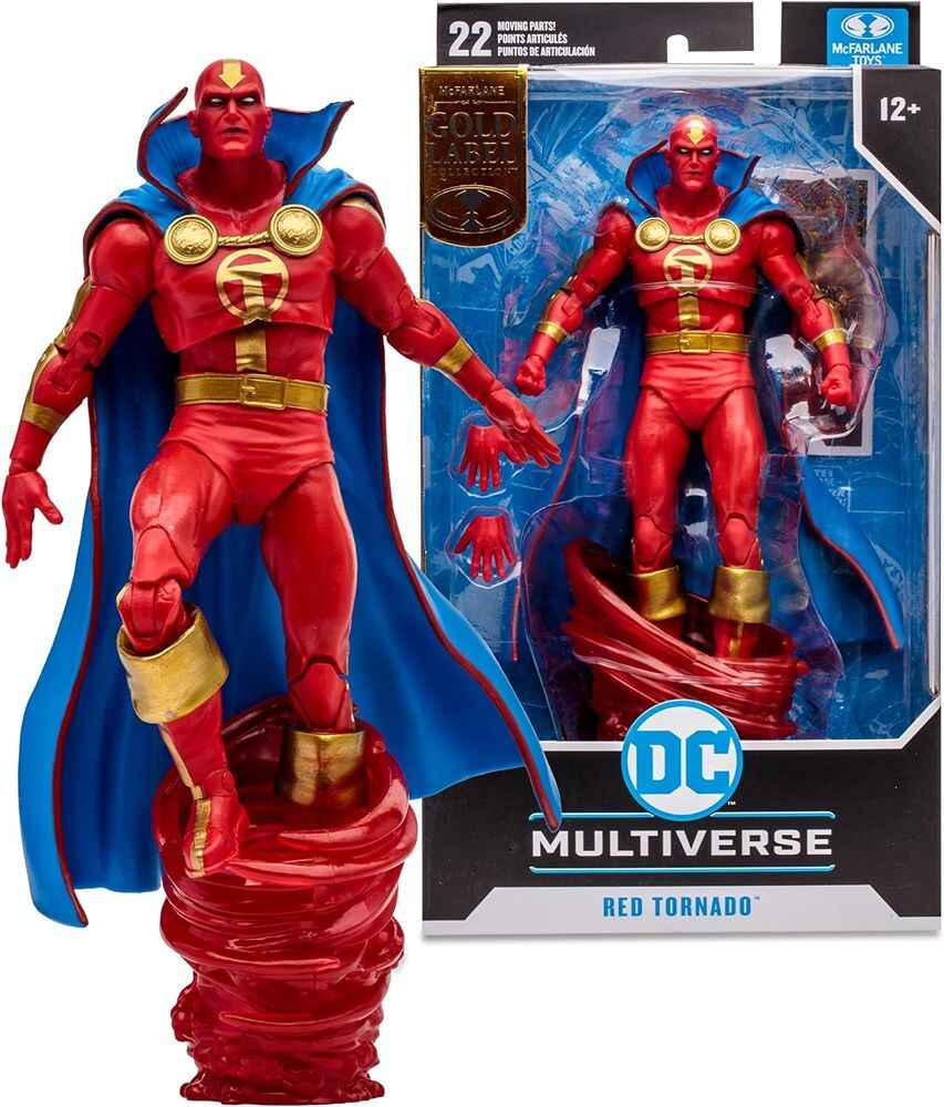 DC Multiverse Red Tornado (DC Classic) (Gold Label) 7 Inch Action Figure