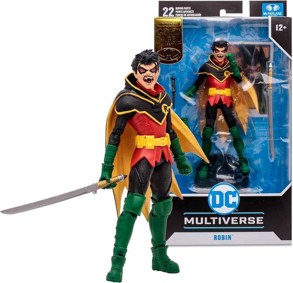 DC Multiverse Robin (DC vs Vampires) (Gold Label) 7 Inch Action Figure