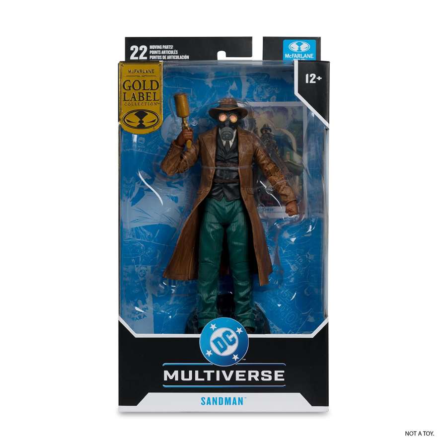 DC Multiverse Sandman (Wesley Dodds: The Sandman) (Gold Label) 7 Inch Action Figure