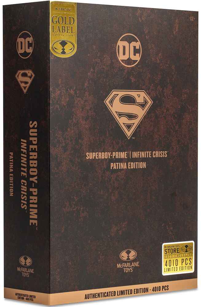 DC Multiverse Superboy-Prime (Infinite Crisis) Patina Edition Gold label 7 Inch Action Figure