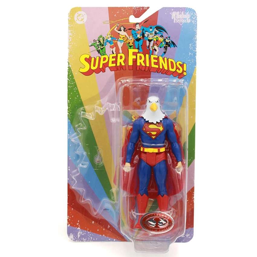 Batman DC Retro Super Friends Wave 17 Warpland Superman Platinum 6 Inch Action Figure