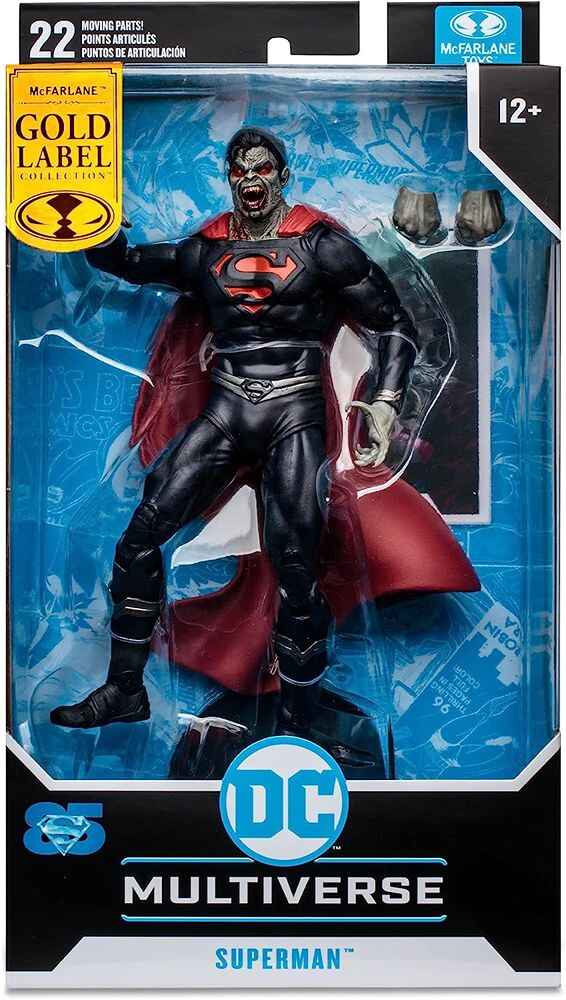 DC Multiverse Superman (VS. Vampires) (Gold Label) 7 Inch Action Figure