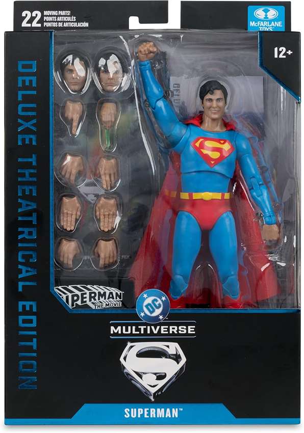 DC Multiverse Theatrical Deluxe Superman (1978 Movie) 7 Inch Action Figure