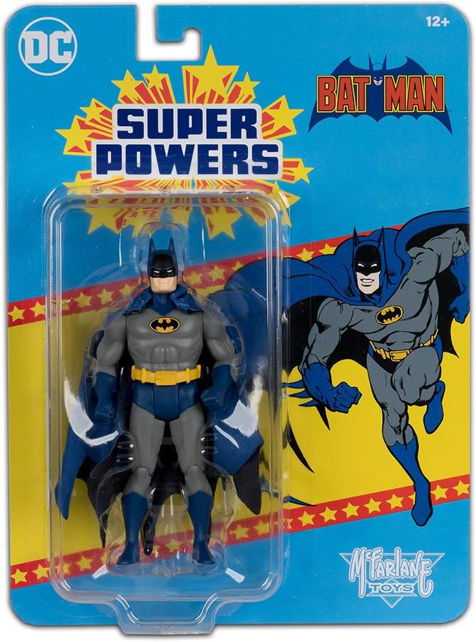 DC Collectibles Super Powers Batman (Darker Blue and Grey Suit) (Crowd Fund) 5 Inch Action Figure