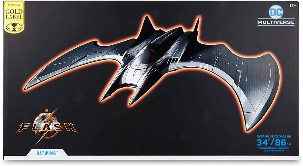DC Multiverse Movie The Flash - Batwing 7 Inch Scale (35x27 inch) Vehicle