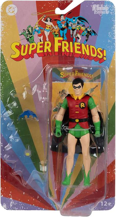 Batman DC Retro Super Friends Wave 3 Robin 6 Inch Action Figure