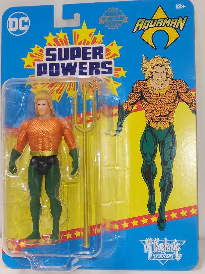 DC Collectibles Super Powers Wave 9 Aquaman Gold Exclusive 5 Inch Action Figure