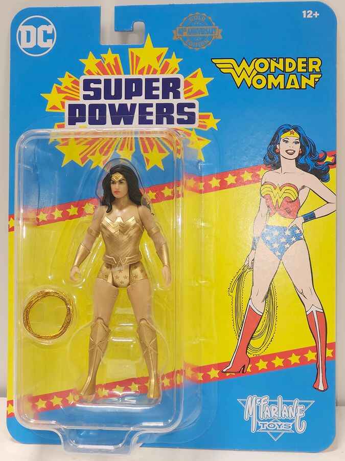 DC Collectibles Super Powers Wave 9 Wonder Woman Gold Exclusive 5 Inch Action Figure