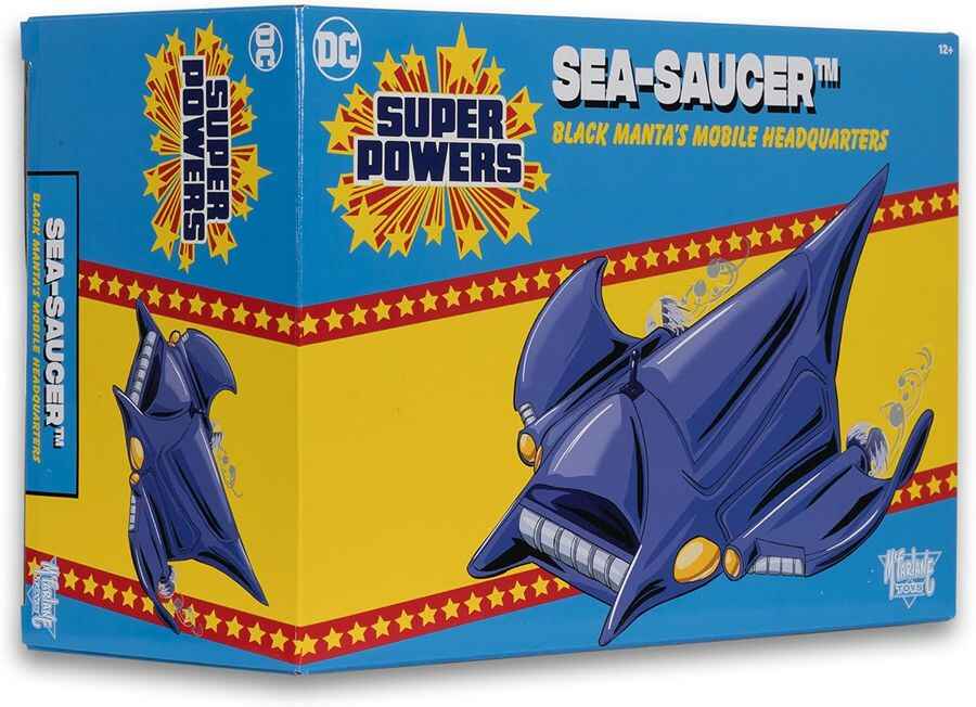 DC Collectibles Super Powers Vehicles Sea-Saucer (Black Manta Mobile Headquarters) Action Figure