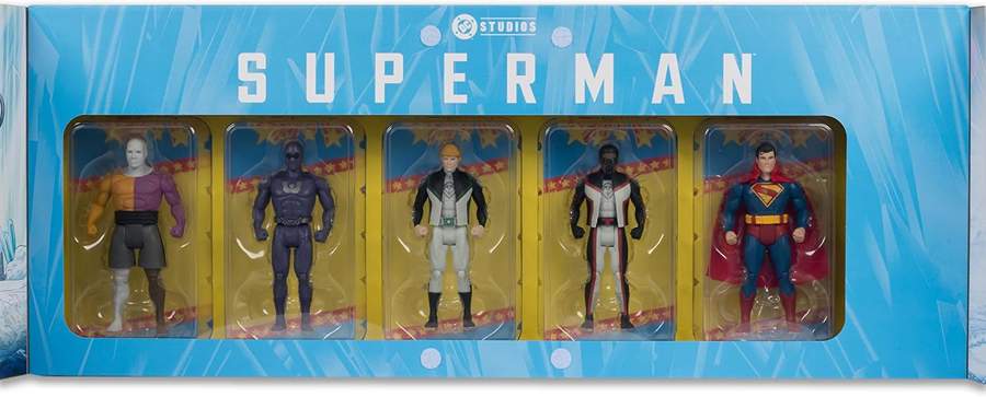 DC Collectibles Super Powers (Superman Movie) Bundle Set of 5 (Gold Label) 5 Inch Action Figure