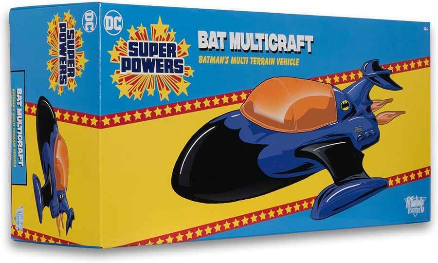 DC Collectibles Super Powers Vehicles The Bat Multicraft (Batman Multi Terrain Vehicle) Action Figure