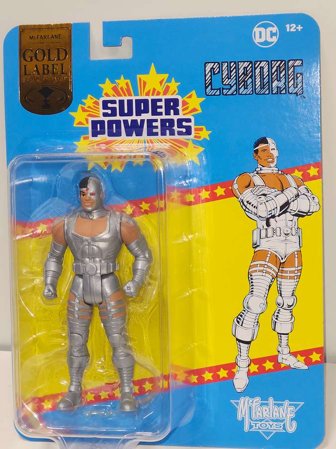 DC Collectibles Super Powers Wave 11 Cyborg (Gold Label) 5 Inch Action Figure
