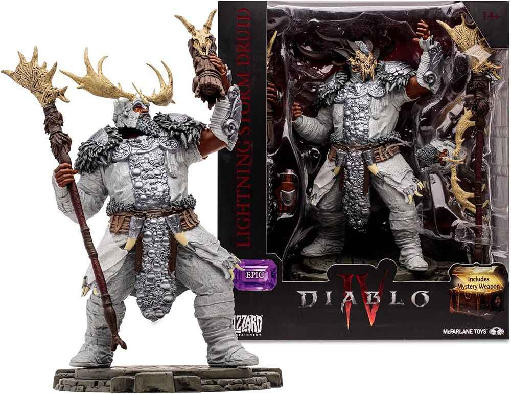 Diablo IV 6 Inch Posed Figure Wave 1 - Druid Lightning Storm (Epic)