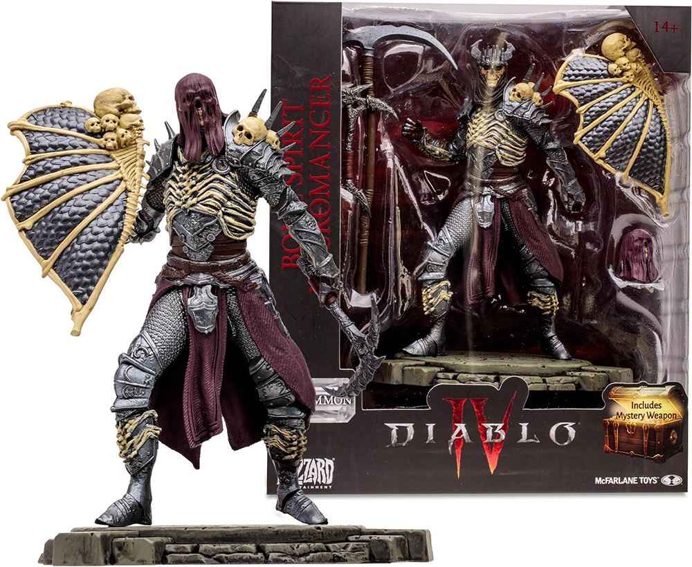 Diablo IV 6 Inch Posed Figure Wave 1 - Necromancer Bone Spirit