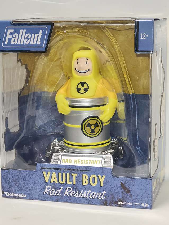 Fallout Gaming Vault Boy Rad Resistant 5 Inch Posed Figure
