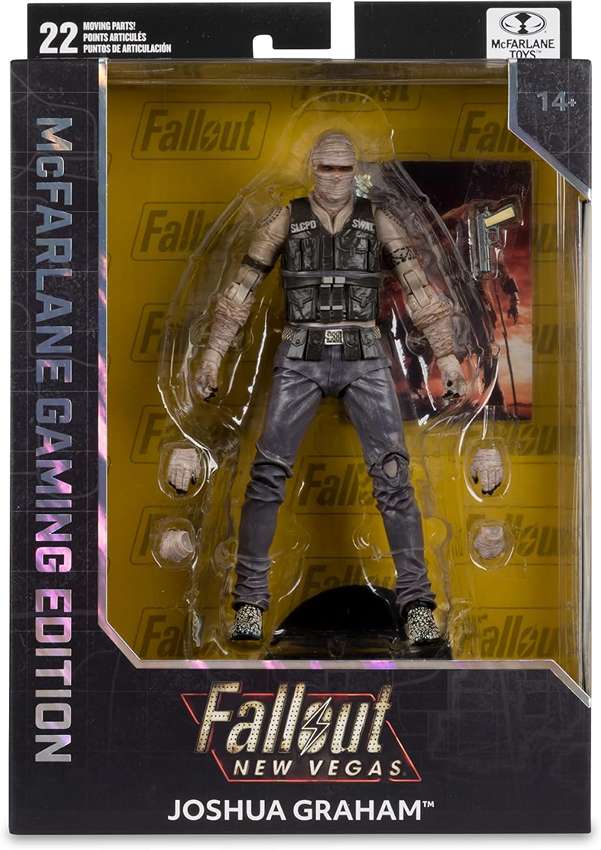 Fallout Gaming New Vegas Joshua Graham 7 Inch Deluxe Action Figure