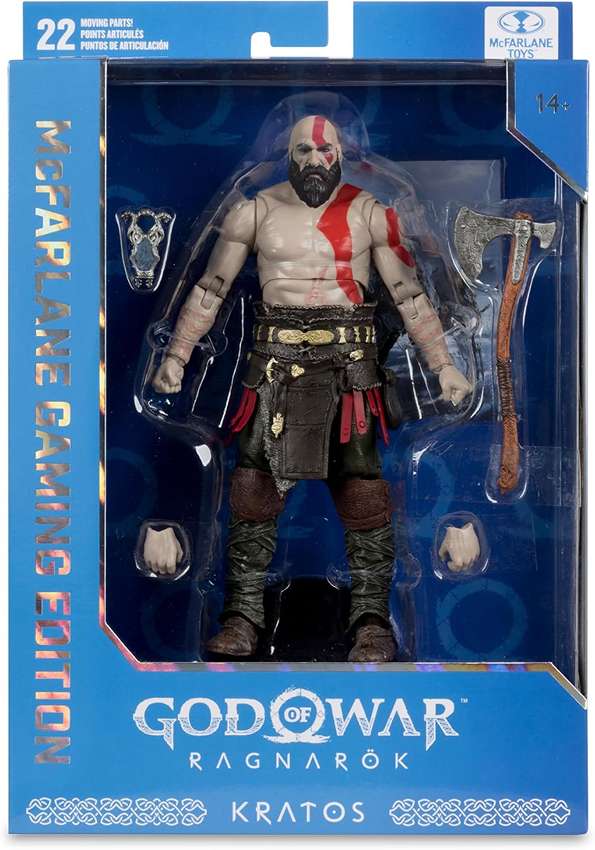 God of War Gaming Kratos (God of War Ragnarok) 7 Inch Deluxe Action Figure