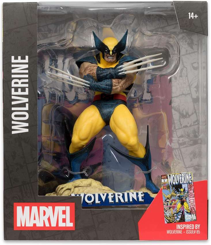 Marvel Collectibles 1/10th Scale Posed Figure - Wolverine X-Men 6 Inch (Wolverine #85)