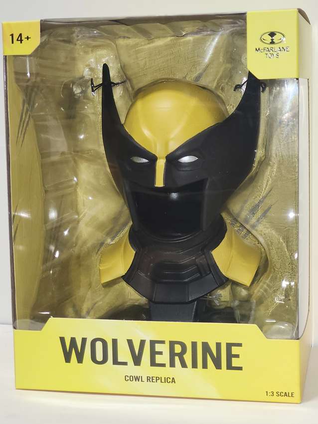 Marvel Games Wolverine Cowl 1/3 Scale 6.75 Inch Collector Prop Replica