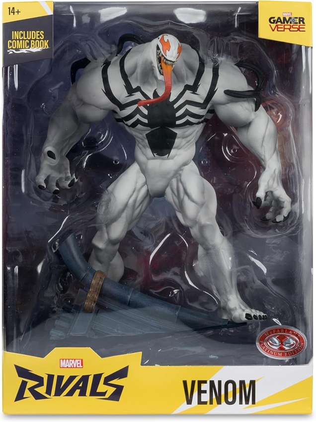 Marvel Collectibles 1/6th Scale Posed Figure - Venom Rivals 10 Inch (Platinum) Gamerverse