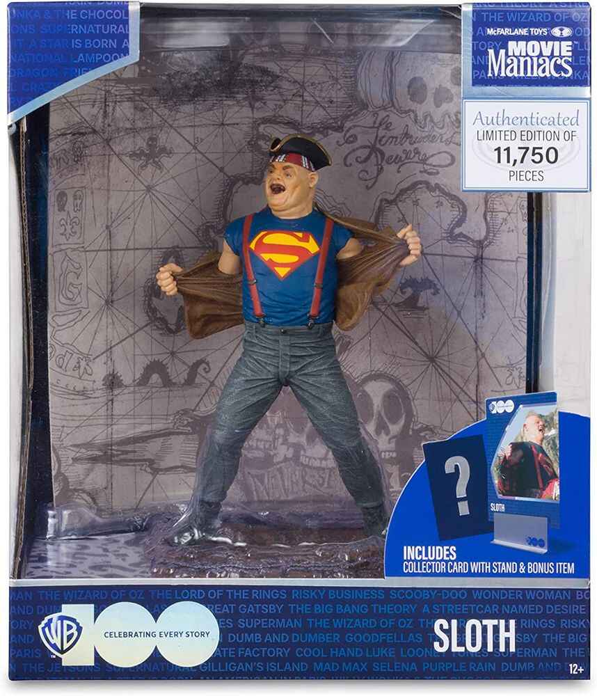 Movie Maniacs WB:100 Wave 2 - Sloth (The Goonies) 6 Inch Posed Figure