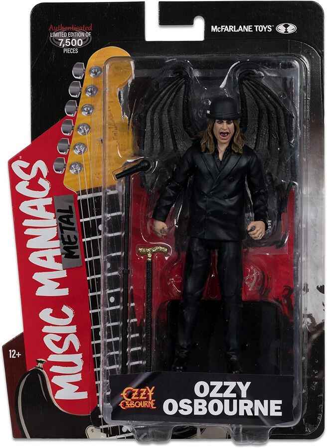 Music Maniacs Rock Wave 1 - Ozzy Osbourne 6 Inch Action Figure