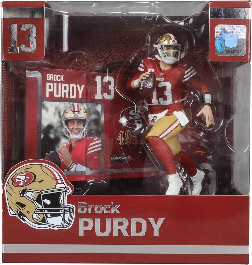 Mcfarlane Sportpicks NFL 7 Inch Posed Figure - Brock Purdy (San Francisco 49ers)