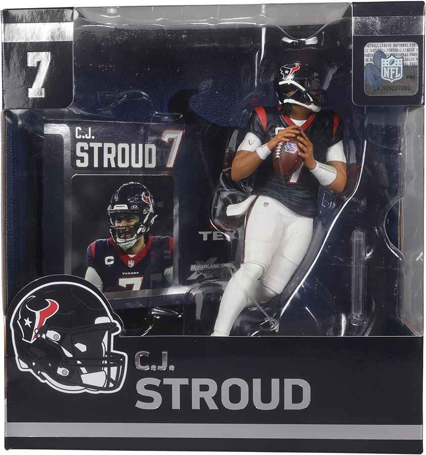 Mcfarlane Sportpicks NFL 7 Inch Posed Figure - CJ Stroud (Houston Texans)