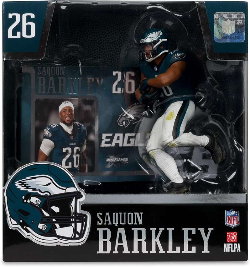 Mcfarlane Sportpicks NFL 7 Inch Posed Figure - Saquon Barkley (Philadelphia Eagles)