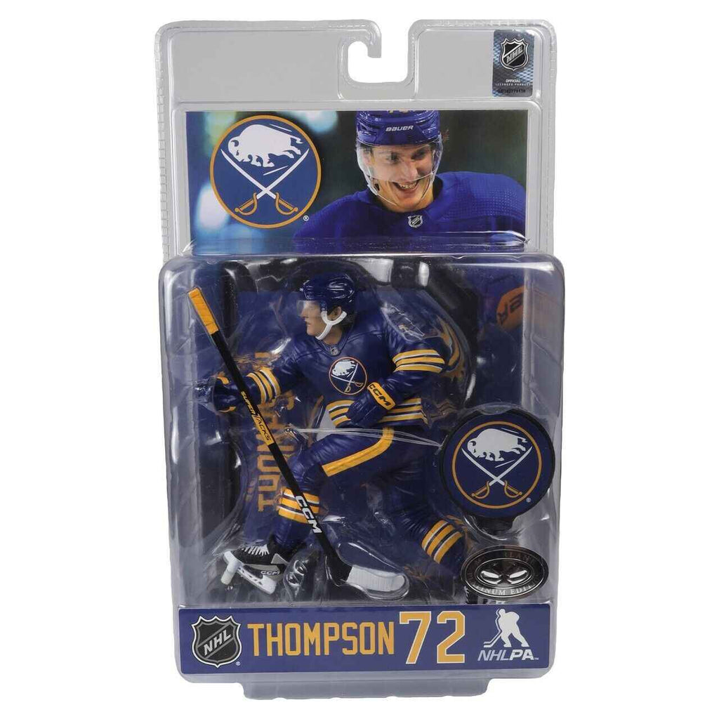 Mcfarlane Sportpicks NHL 7 Inch Posed Figure Series 1 - Tage Thompson (Buffalo Sabres) Platinum