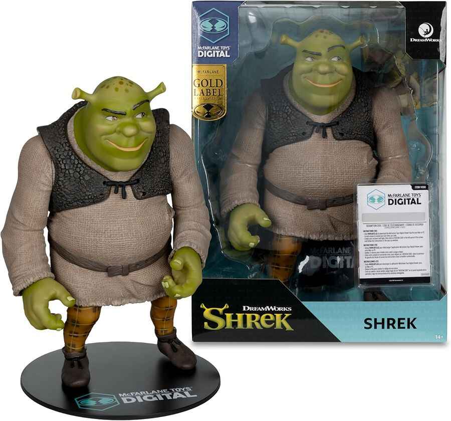 Shrek Movie Shrek (Digital) 12 Inch Posed Figure