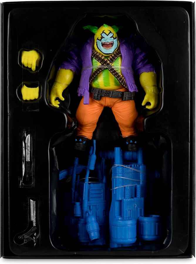 Spawn Comic Series The Clown (Black Light) (Gold Label) Deluxe 7 Inch Action Figure