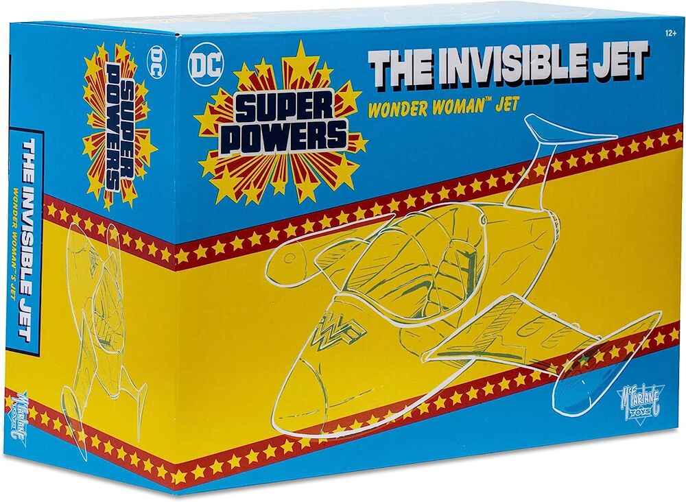 DC Collectibles Super Powers Wave 2 Vehicles The Invisible Jet Action Figure