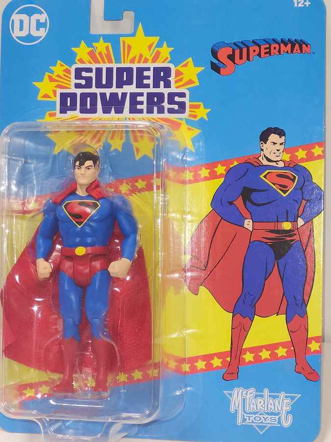 DC Collectibles Super Powers Wave 8 Superman (Fleischer Variant) 5 Inch Action Figure