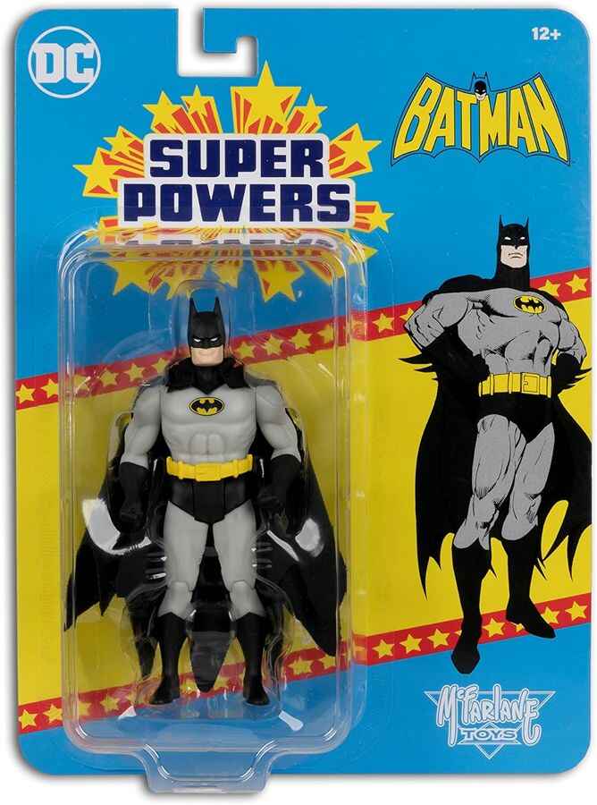 DC Collectibles Super Powers Wave 9 Batman (Black/Grey) 5 Inch Action Figure