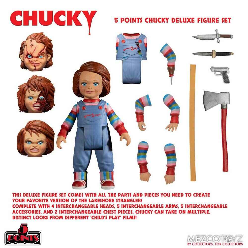 5 Points Chucky 4 Inch Static Deluxe Figure Set