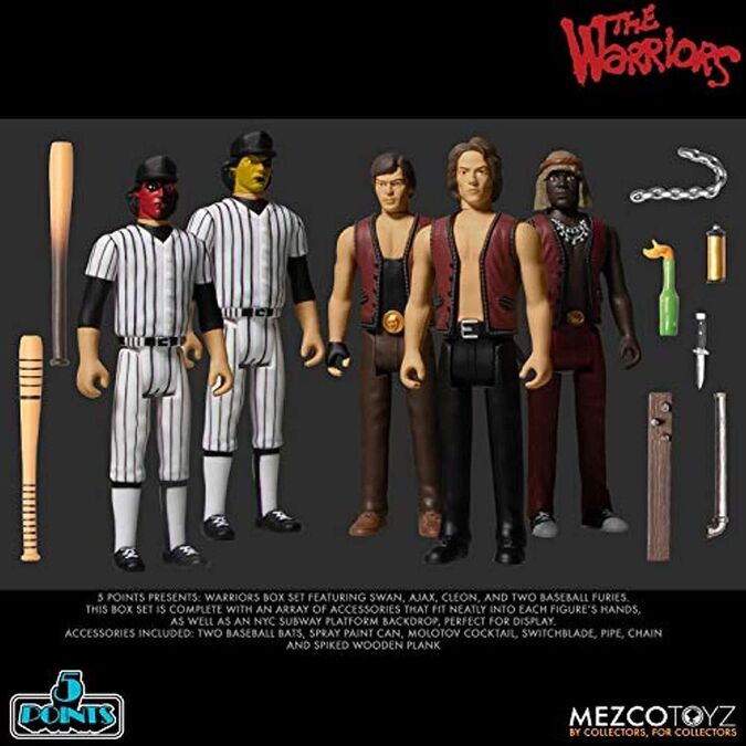 The Warriors 5 Points 3.75 Inch Deluxe Figure Box Set