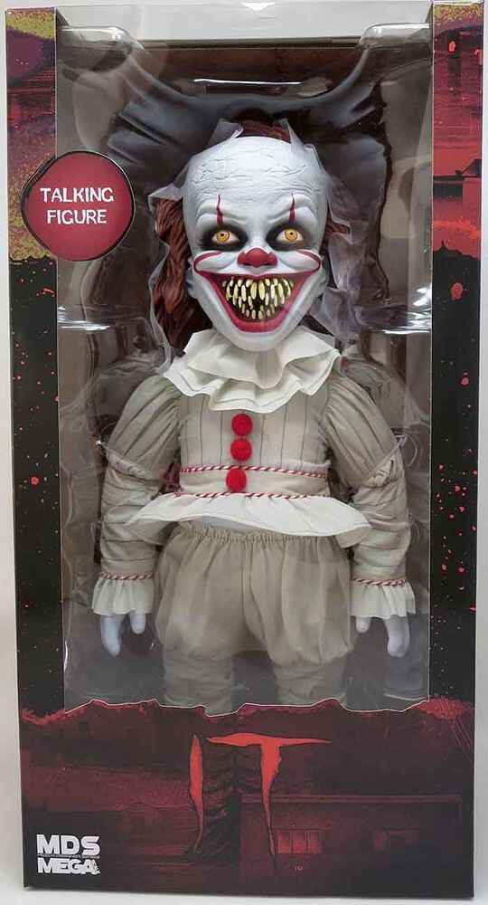 IT MDS Talking Sinister Pennywise Mega Scale 15 Inch Doll Figure