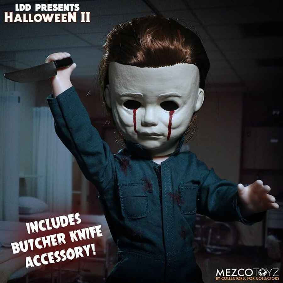 Living Dead Doll Presents Halloween II (1981) Michael Myers 10 Inch Doll