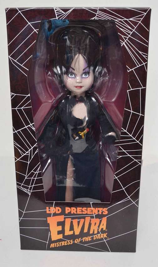 Living Dead Doll Presents Elvira Mistress of the Dark 10 Inch Doll