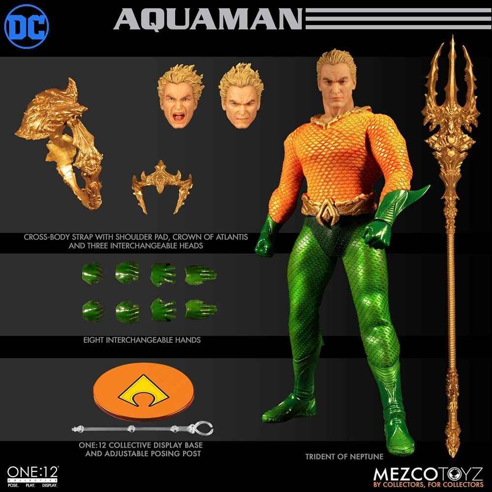 One-12 Collective DC Comics Aquaman 6.5 Inch 1/12 Action Figure