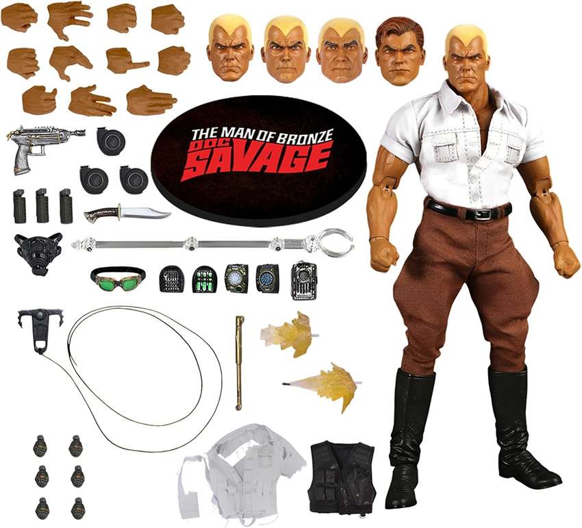 One-12 Collective Doc Savage: The Man of Bronze 1/12 Scale Action Figure