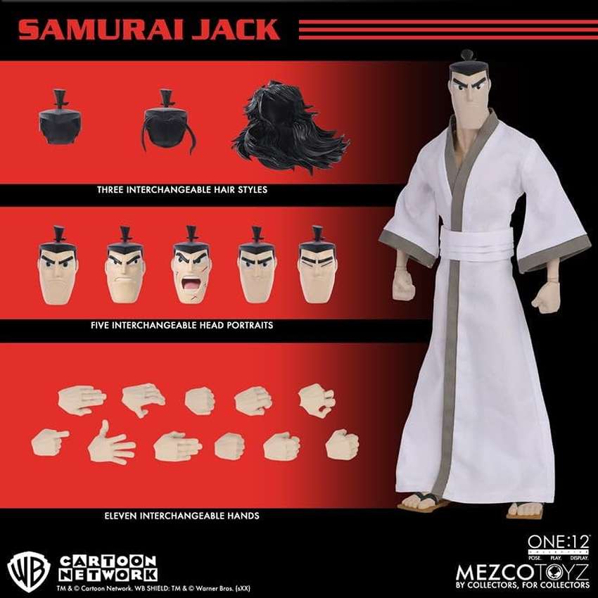 Samurai Jack One-12 Collective 1/12 Scale 6.7 Inch Action Figure