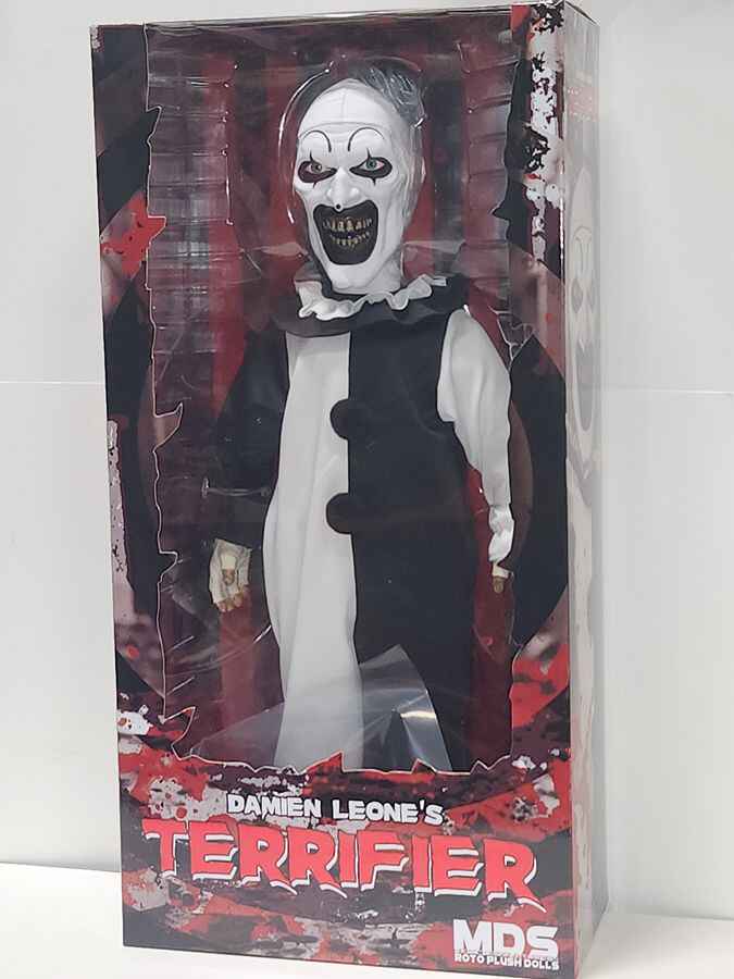 Terrifier Art The Clown 18 Inch Roto Deluxe Plush Doll Figure