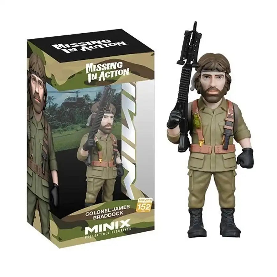 Minix Movies Missing in Action Chuck Norris 4.75 Inch Collectible Vinyl Figure #152