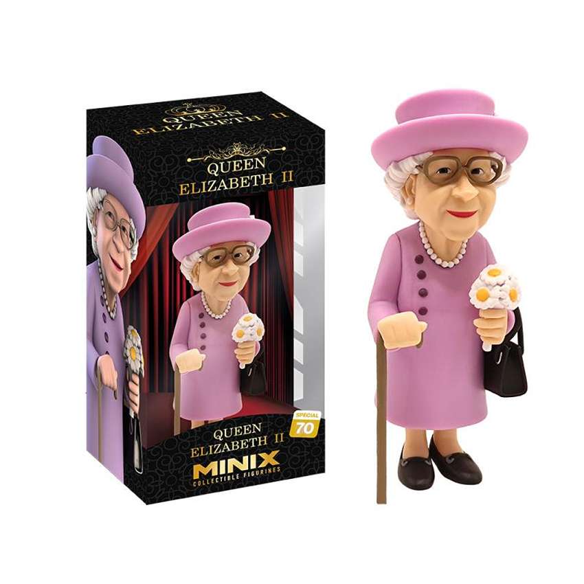 Minix Icon Queen Elizabeth II 4.75 Inch Collectible Vinyl Figure #70