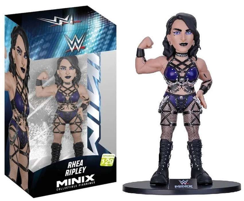 Minix Sports WWE Wrestling Rhea Ripley 4.75 Inch Collectible Vinyl Figure #129
