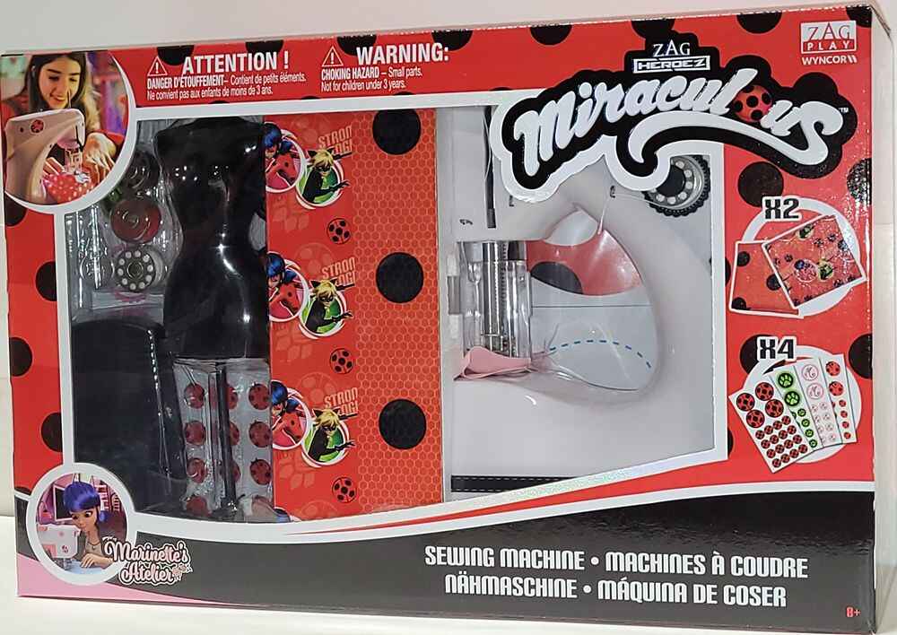 Miraculous Ladybug Marinette Sewing Machine